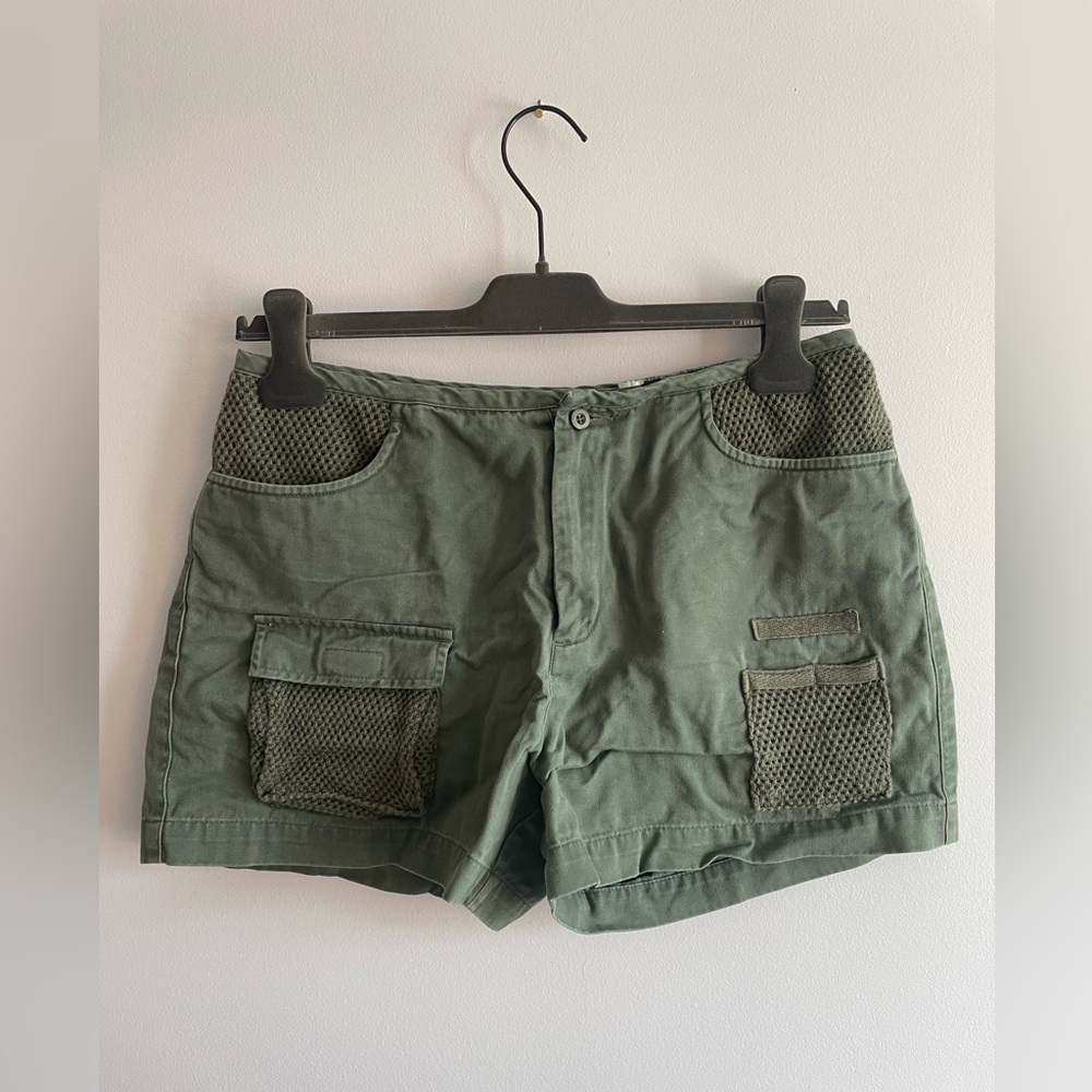 Olive Green Ralph Lauren Vintage Women's Cargo Shorts